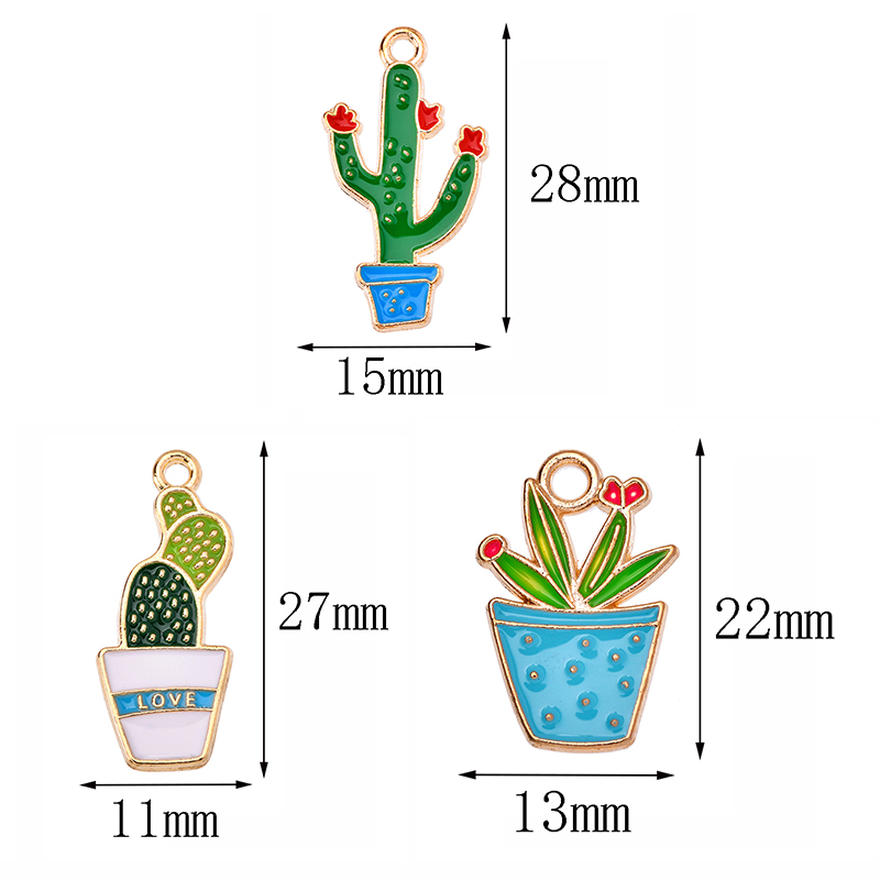 Cactus Mix Pot - 10 قطع متنوعة بـ 9 أنماط