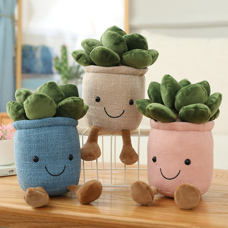 ألعاب محشوة على شكل نباتات الت - مراجعة Cactus Mix Pot وسعره