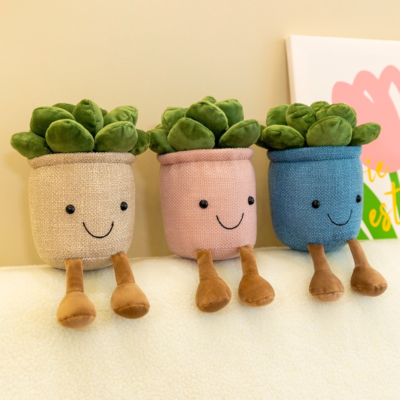ألعاب محشوة على شكل نباتات الت - مراجعة Cactus Mix Pot وسعره